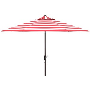 UV Resistant Iris Fashion Line 9Ft Auto Tilt Umbrella - PAT8004 - Safavieh - 1 of 3