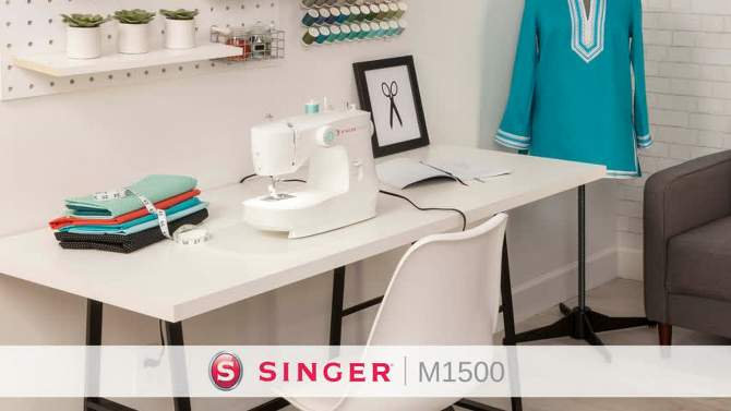 Singer Portable Lightweight Basic Sewing Mac, 2 of 8, play video