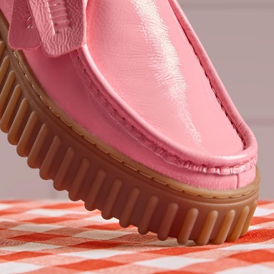 Обувь Clarks Womens Torhill Bee Pink Patent Leather Shoes 6.5 Medium — фото 4