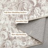 5'x7', Soft Vintage Damask Area Rugs for Bedroom Dining Room Abstract Low Pile Washable Large Area Rug - 3 of 3