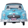 1950 Nash Rambler Custom Landau Convertible (Closed) Strato Blue with Black Top 1/87 (HO) Diecast Model Car by Oxford Diecast - 3 of 4