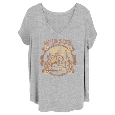 Juniors Womens Lost Gods Wild Soul T-Shirt - image 1 of 4