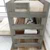 Plank+Beam Solid Wood Farmhouse Twin over Full L-Shaped Bunk Bed Bed with Desk - 2 of 4