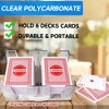 GSE 6-Deck Revolving Canasta Card Tray, 360° Rotating Playing Card Holder, Swivel Card Holders - 3 of 4