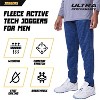 Ultra Performance Mens 3 Pack Open Bottom Sweatpants with Pockets, Casual Sweatpants for Men - 4 of 4