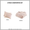 Sapphtopaz Jacquard Pompom Comforter Set, Twin/Twin XL Quilt Set with 2 Shams for Women, Men, Kids & Teens - 2 of 4