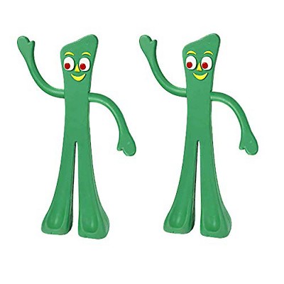 Multipet Gumby Rubber Toy Dogs Size:Pack of 2