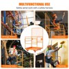 Forklift Safety Cage, Forklift Man Basket, 1800lbs/2200lbs Capacity Forklift Work Platform with Safety Harness & Lock, Forklift Aerial Platform 2-Man - 4 of 4