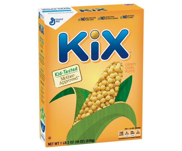 Kix Breakfast Cereal - 18-oz - General Mills