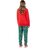 Garfield Women's Holiday Holly Jolly Hungry Long Sleeve Pajama Jogger Set - 4 of 4