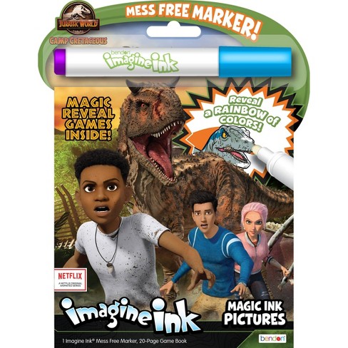 Jurassic World Camp Cretaceous Imagine Ink Book Target