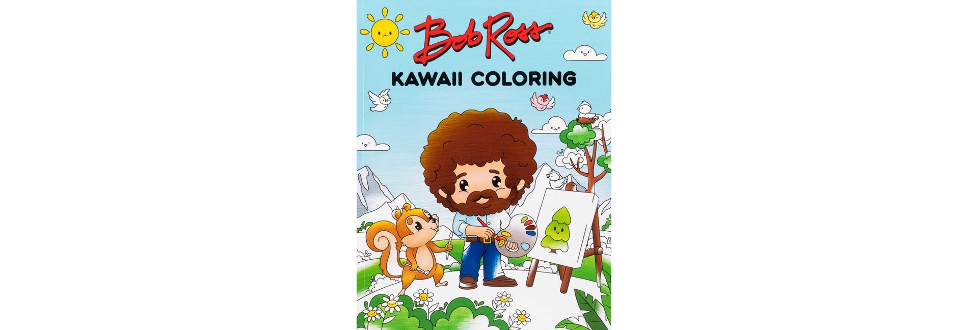 Bob Ross Kawaii Coloring - by Editors of Thunder Bay Press (Paperback)