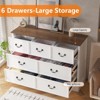 Dresser for Bedroom with 7 Drawers,Wood Dresser Chest of Drawers Organizer Storage - 4 of 4