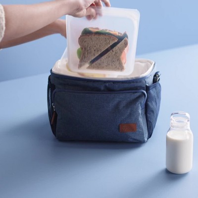 Stasher Reusable Food Storage Sandwich Bag - Aqua : Target