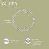 GILDED 1-2-3 ct t.w. Round Lab Grown Diamond Tennis Bracelets in Sterling Silver - 4 of 4
