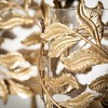 6.75"H and 8.5"H Sullivans Golden Vines Pillar Holder - Set of 2 - 2 of 3