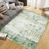 Area Rugs Washable Large Modern Abstract Living Room Rug Soft Anti-Skid Carpet Indoor Non-Shedding Carpets for Bedroom Dining Farmhouse Nursery Office - 2 of 4