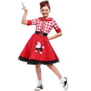 HalloweenCostumes.com 50s Darling Costume for Girls - 1 of 1