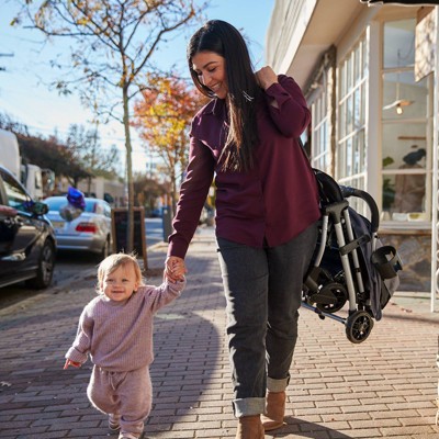 Safety 1st Easy-Fold Compact Gray and Black Stroller