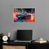 Notoriart Classic Night Drive Car Wall Art Framed - 2 of 4