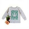 The Juniper Shop Christmas Cutie Checkered Toddler Long Sleeve Tee - image 2 of 3