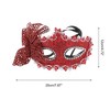 Unique Bargains 3D Butterfly Half Face Party Mask 1 Pc - 2 of 4
