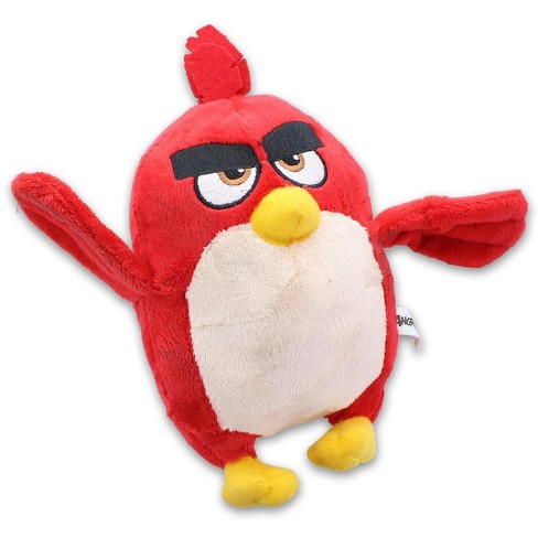 Johnny S Toys Angry Birds 7 Inch Stuffed Character Plush Red Bird Target