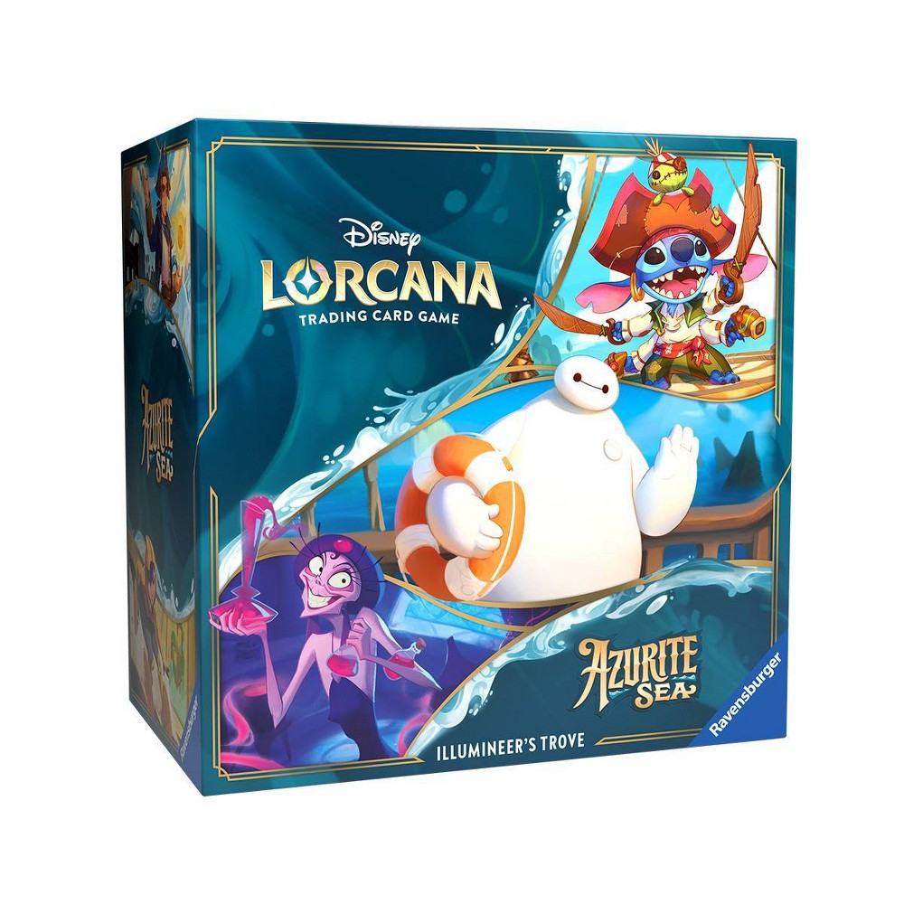 Disney Lorcana Trading Card Game: Azurite Sea Illumineer's Trove