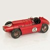 Old Modern Handicrafts Ferrari 1954 Lancia D50 F1 Car Model – Handmade Red Collectible, 13" Iron Display - 2 of 4