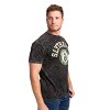 Harry Potter Slytherin Varsity Men's Gray Vintage Mineral Wash Crew Neck Short Sleeve T-shirt - 2 of 4