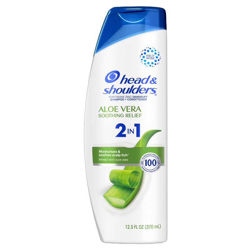 Head &#38; Shoulders Aloe Vera 2-in-1 Anti Dandruff Shampoo and Conditioner - 12.5 fl oz, 3 of 13