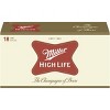 Miller High Life Beer - 18pk/12 fl oz Cans - image 3 of 4