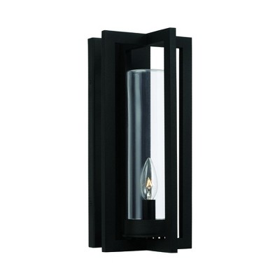 Capital Lighting Kent 1 - Light Wall Light in  Black