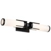 Nuvo Lighting Roselle 2 - Light Vanity in  Matte Black - 2 of 2