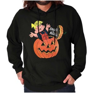 Halloween Dennis The Menace Pumpkin Hoodie Sweatshirt Women Men Brisco Brands - 1 of 4