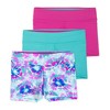 Lucky & Me Layla Girls Dance Shorts 3 Pack Size 4/5y Color Calypso - 4 of 4