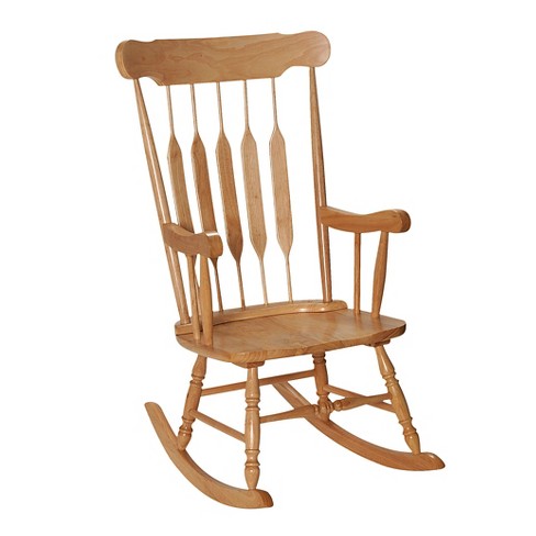Adult Wooden Rocking Chair - Natural : Target