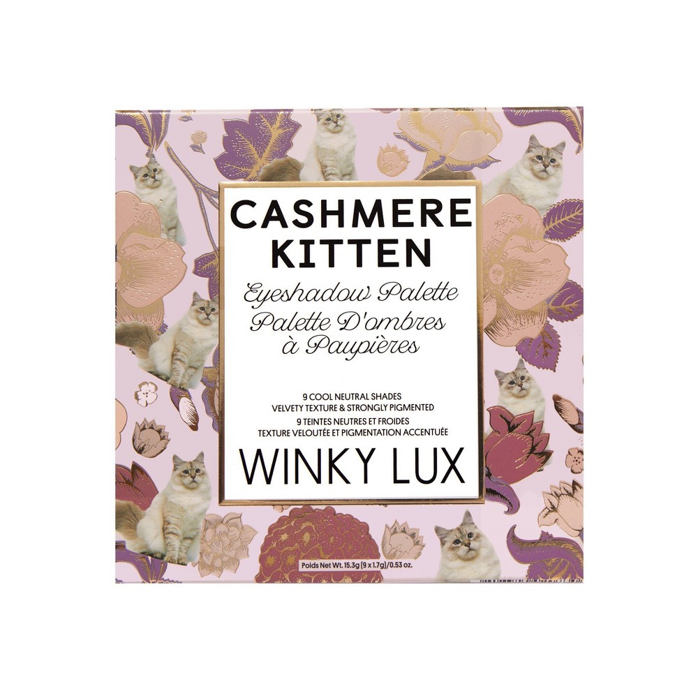 Winky Lux Kitten Eyeshadow Palette - Cashmere - 0.53oz