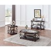 Wooakway 52"W x 20"D x 30"H Vintage 2-Tier Tempered Glass Console Table Entry Table Hallway Table Sofa Table for Living Room - 2 of 4