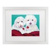 Trademark Fine Art Pat Saunders-White Rainie Matted Framed Art - 2 of 4