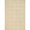 Manual Woodworkers and Weavers Basketweave Heart Throw – 46"W x 60"L, Natural Cotton 2-Layer Blanket, Textured Decorative Accent - 2 of 3