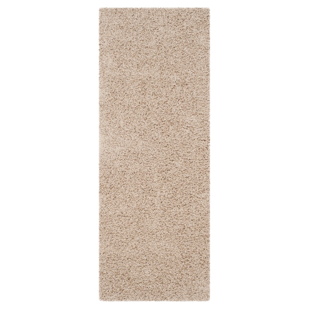  Runner Reedley Solid Loomed Rug Beige