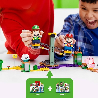 LEGO Super Mario Adventures Luigi Starter Course Toy 71387_7