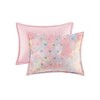Sapphtopaz Comforter Sets with Metallic Love Heart Print Plush Bedding Set with Throw Pillow Ultra Soft Bedding Quilts - 2 of 4