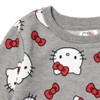 Hello Kitty Girls French Terry Sweatshirt Toddler - 4 of 4