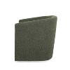 Christopher Knight Home Daymian Boucle Fabric Swivel Club Chair Sage Green - 2 of 4