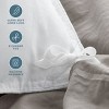 Washed Duvet Cover & Sham Set - Extra Soft, Easy Care by Bare Home, Comforter Not Included - 2 of 4