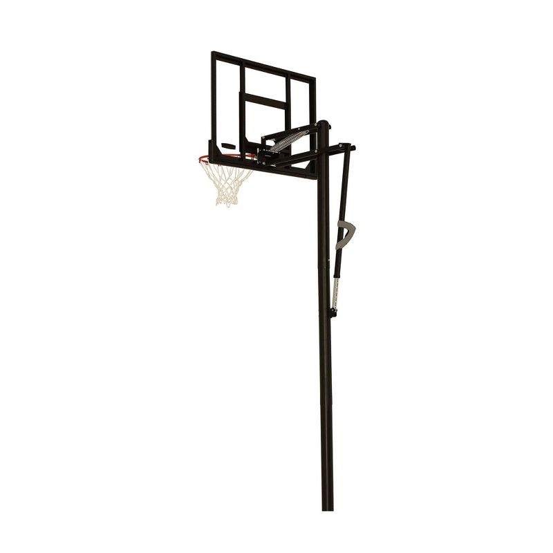 Lifetime Adjustable In Ground 50&#34; Basketball Hoop - White/Orange/Black, 4 of 11
