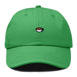 Dalix Lil Coffee Embroidered Cotton Cap Summer Food Outdoor Dad Hat Womens - 1 of 4