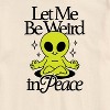 Men's - Instant Message - Alien Let Me Be Weird Short Sleeve Graphic T-Shirt - 2 of 4